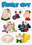 Набор виниловых стикеров №15 "Гриффины"