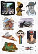 Набор виниловых стикеров №5 "Star Wars"