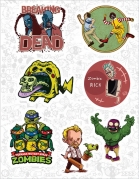 Набор виниловых стикеров №13 "Zombie"