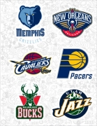 Набор виниловых стикеров №36 "NBA"