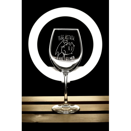 Бокал винный "Тебе не идёт"