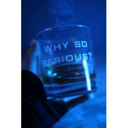 Бокал для виски "Why so serious?"