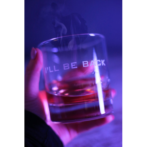 Бокал для виски "I'll be back"