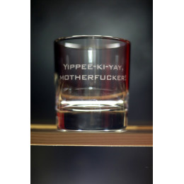 Бокал для виски "Yippee-ki-yay"