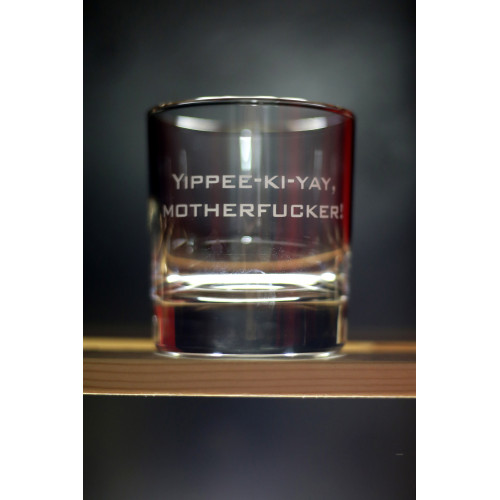 Бокал для виски "Yippee-ki-yay"