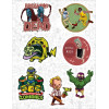 Набор виниловых стикеров №13 "Zombie"